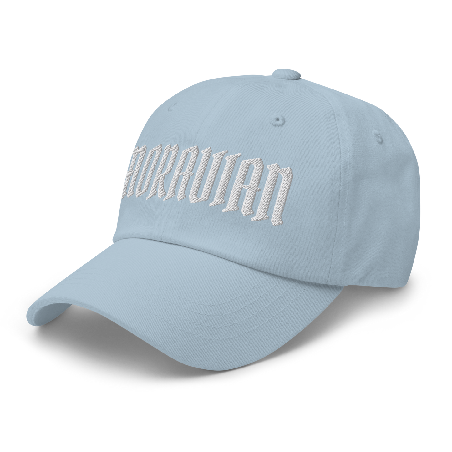 Moravian Dad Hat (White Embroidered Logo)