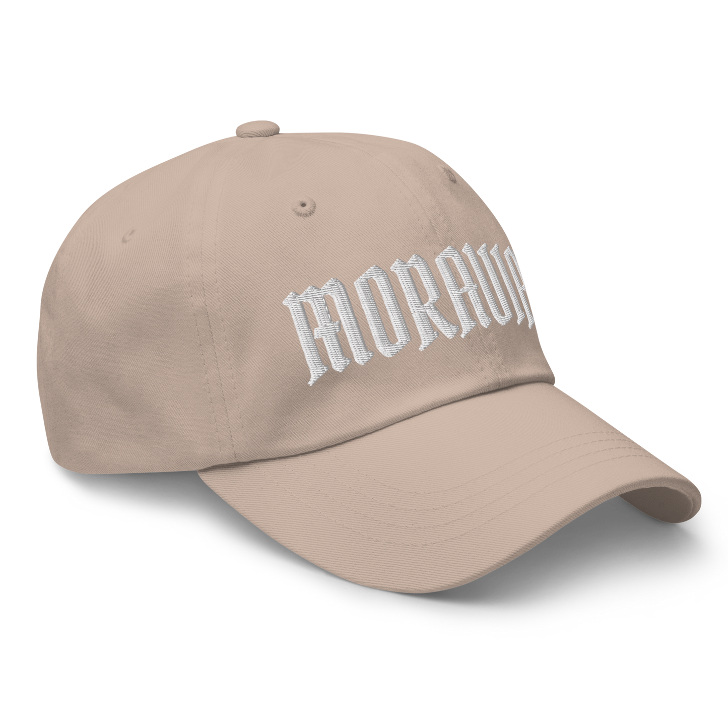 Moravian Dad Hat (White Embroidered Logo)