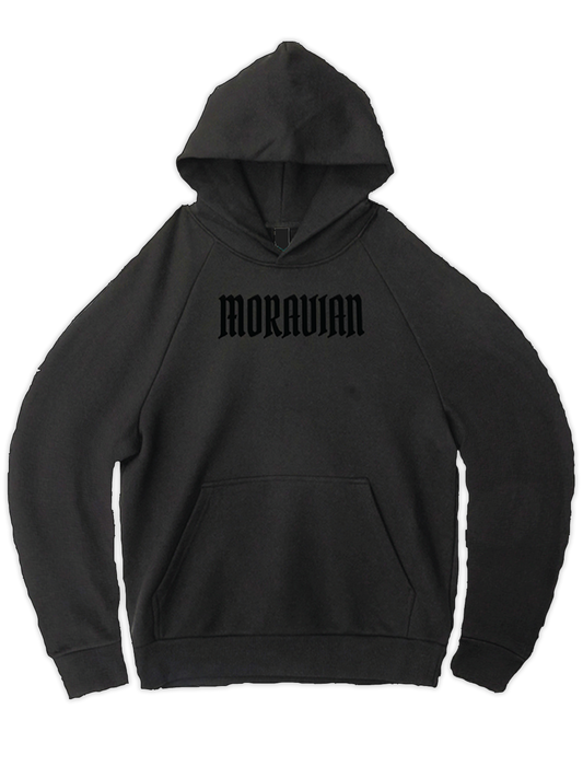 Moravian Puff Letter Hoodie