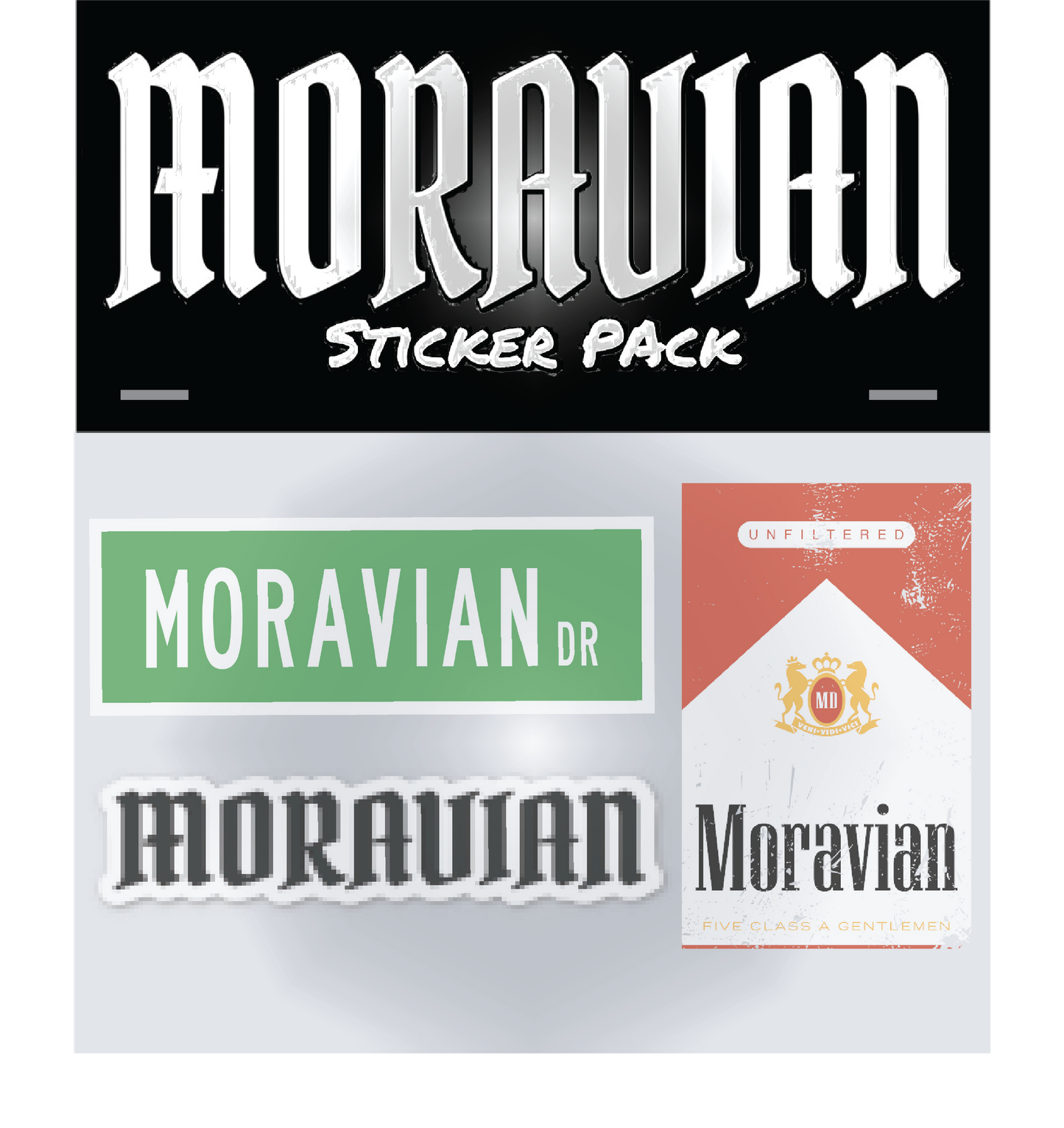 Moravian Sticker Pack
